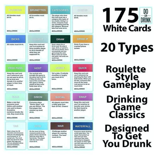 Do or Drink - Drinking Card Game For Adults