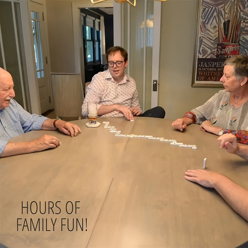 Dominoes Set - 28 Pieces With Wooden Case (2-4 Players)