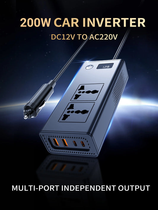 PowerPort Pro™ 12V to 110V/220V Converter