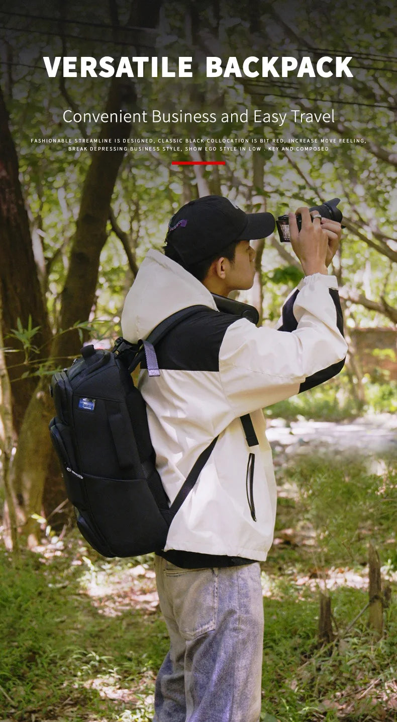 CaptureCore⢠Waterproof Photo Pack - Large Capacity Waterproof Camera Backpack for Photography