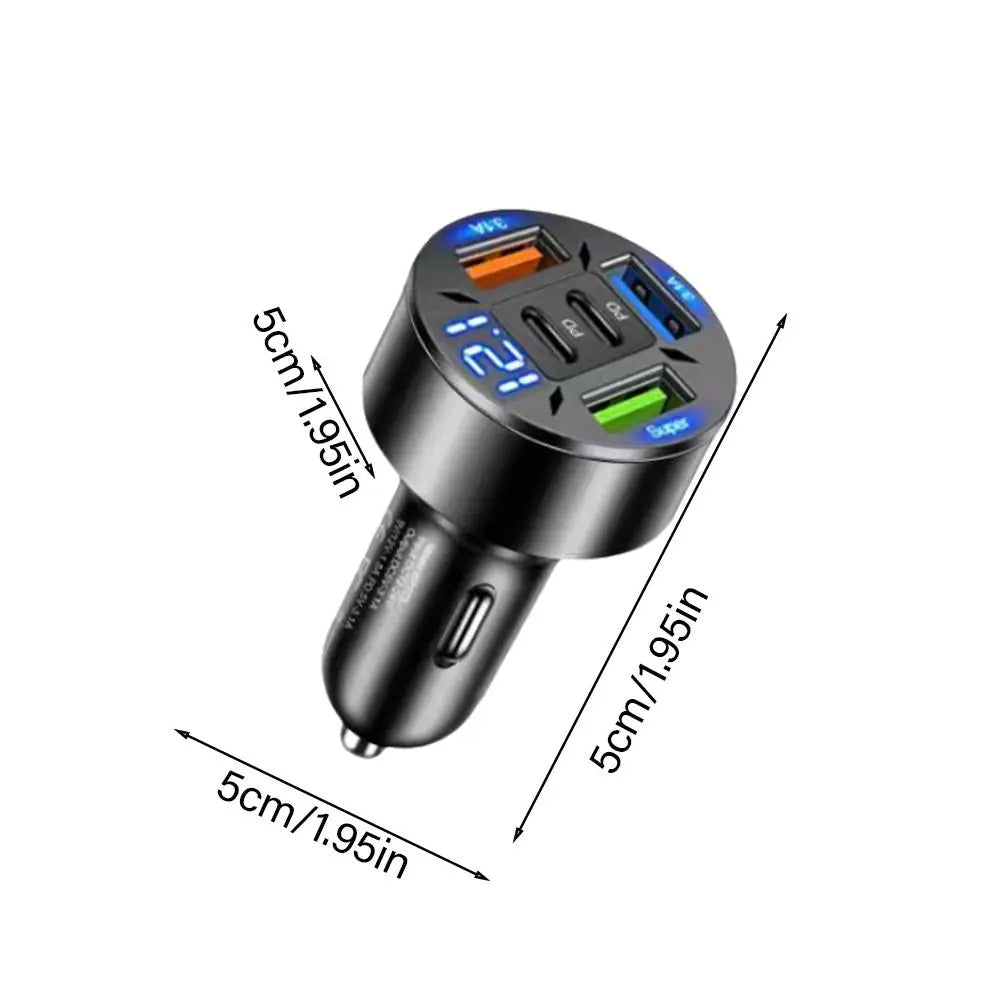 250W 5 Multi Ports Car Charger