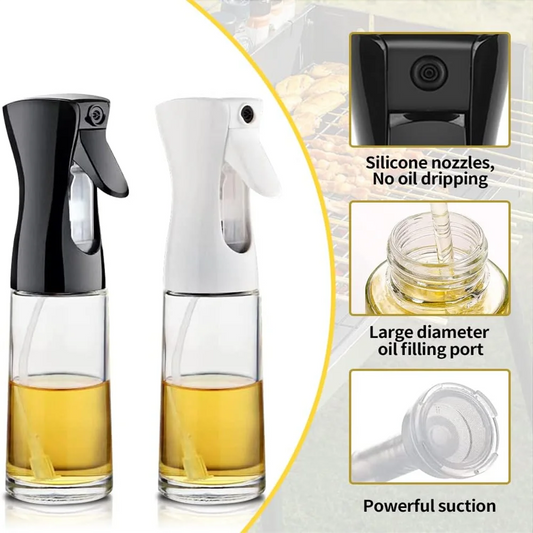 Reusable Oil Mister - Refillable Dispenser for Olive Oil & Vinegar