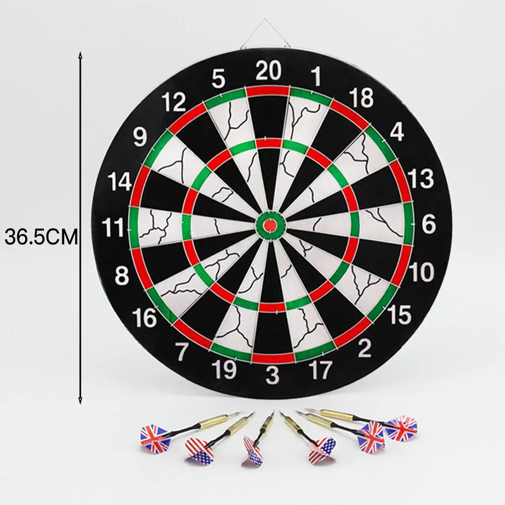 15 Inch Dart Board - Professional Set Double-Sided Dart Board Mounting Set