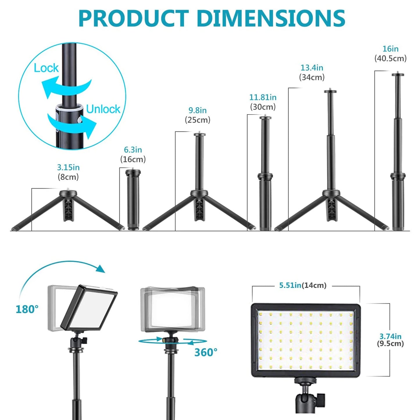 ProBeam⢠RGB Light Panel Set