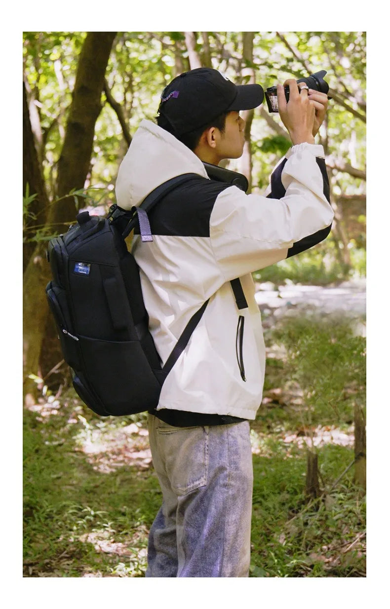 CaptureCore⢠Waterproof Photo Pack - Large Capacity Waterproof Camera Backpack for Photography