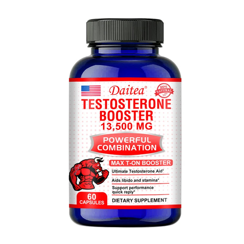 Daitea Testosterone Booster - Helps Adult Men Improve Vitality, Energy Levels and Athletic Endurance