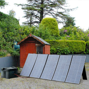 ALLPOWERS Foldable Solar Panel 400W / 2X400W Solar Charger with Solar Output Power Station