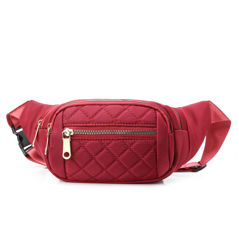 CheckMe™ Plaid Belt Bag – Stylish Crossbody Fanny Pack for Travel, Festivals & Daily Slay
