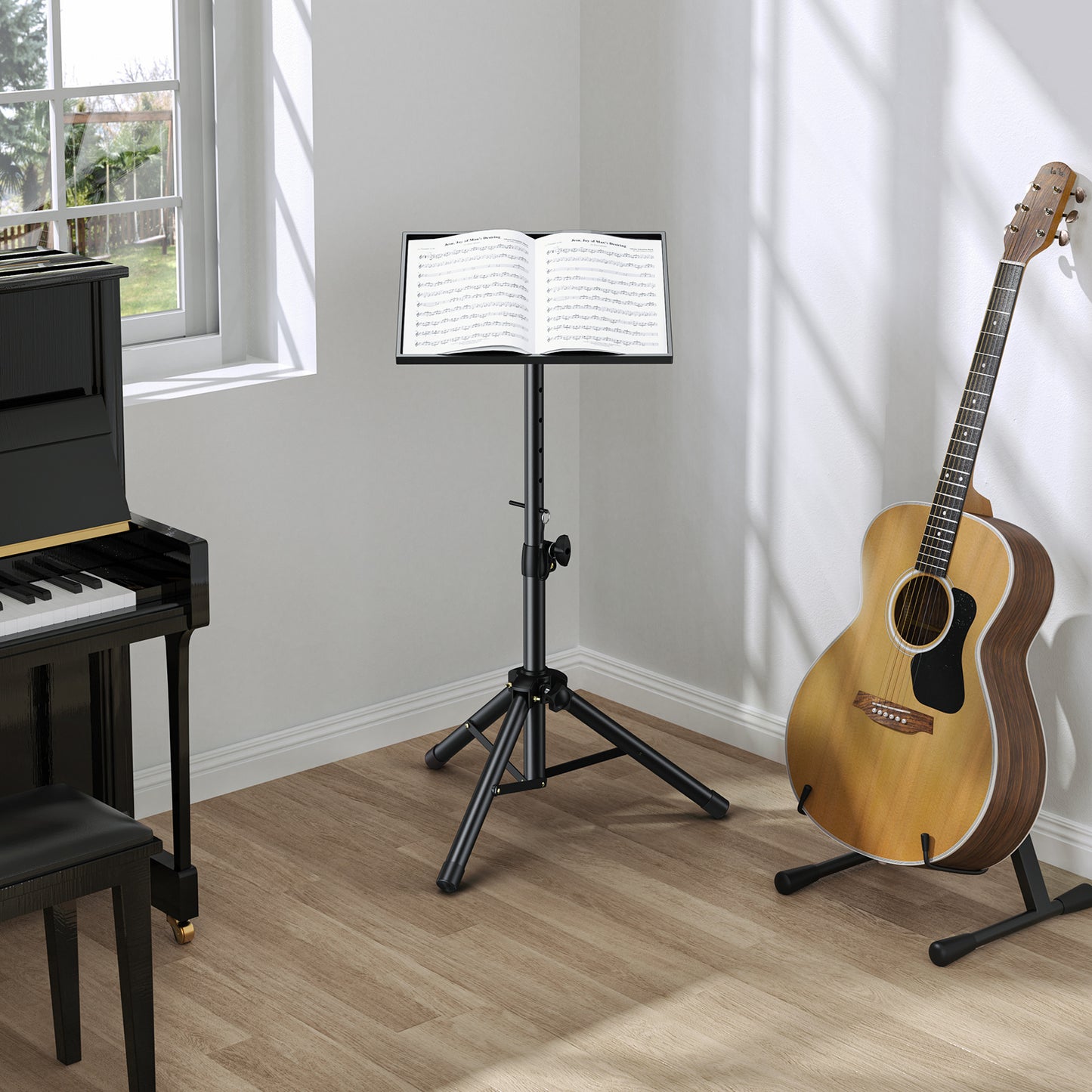 MultiFlex Pro™ Adjustable Tripod Stand — Laptop, Projector & DJ Ready