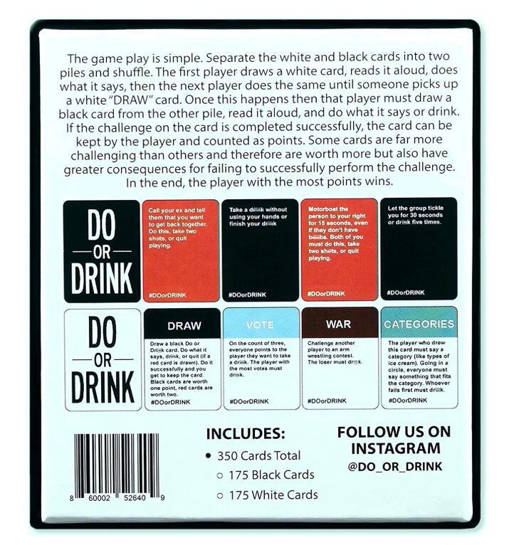 Do or Drink - Drinking Card Game For Adults