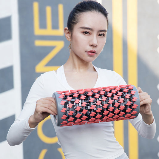 FlexRoll™ Adjustable Telescopic Foam Roller – Compact Recovery Tool for Gym, Travel & Home