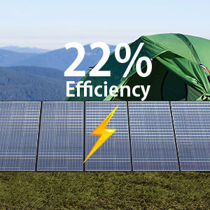 ALLPOWERS Foldable Solar Panel 400W / 2X400W Solar Charger with Solar Output Power Station