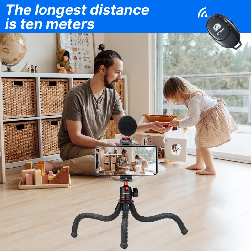 Flexible Octopus Tripod – Universal Camera & Smartphone Stand