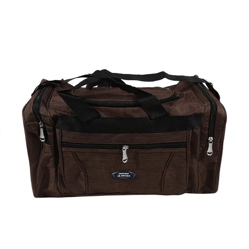 UrbanVault™ Travel Duffle – Waterproof Oxford Weekender Bag with Large Capacity & Smart Storage