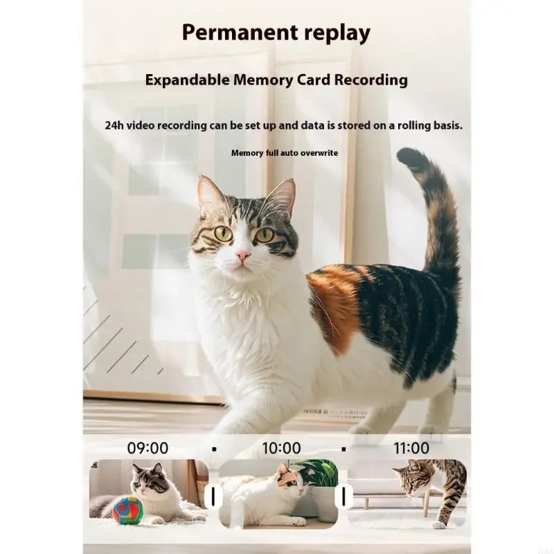 PetBot 360: Smart Home Camera with Two-Way Talk & Play