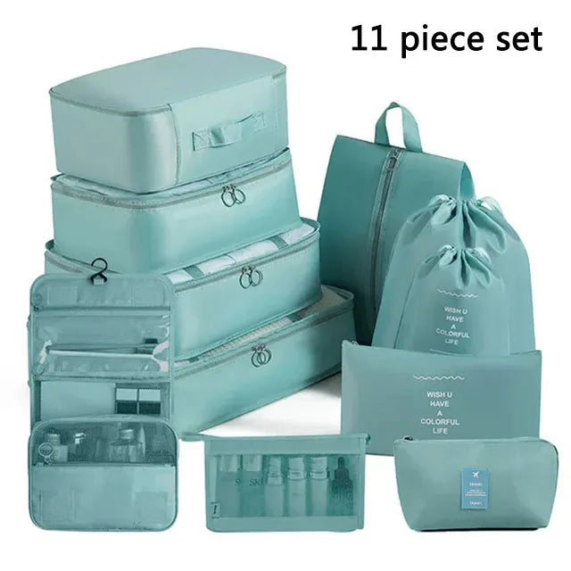 Dorm & Travel Organizer Set – Packing Cubes for Students & Travelers