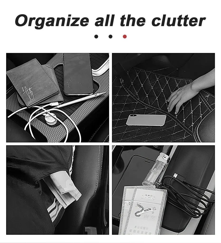 Deluxe Multi-Pocket Backseat Tray Organizer