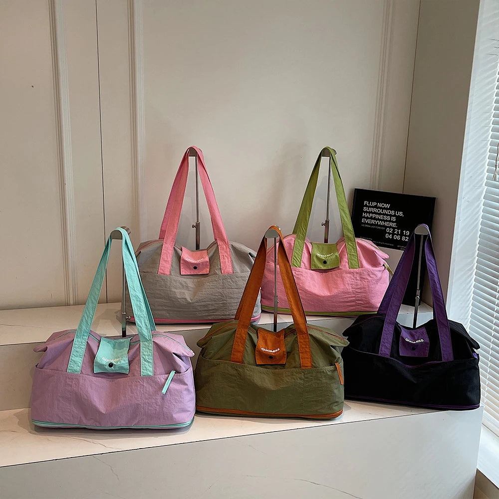 GlowHaul™ Travel Tote – Your Foldable + Fashionable Getaway Sidekick