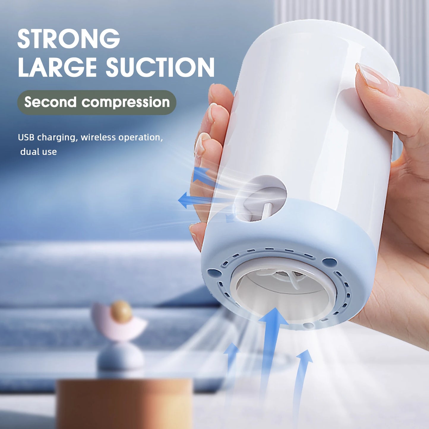 AirPack™ 30L Compression Travel Backpack – Sleek Business & Outdoor Laptop Carry with Expandable Vacuum Storage