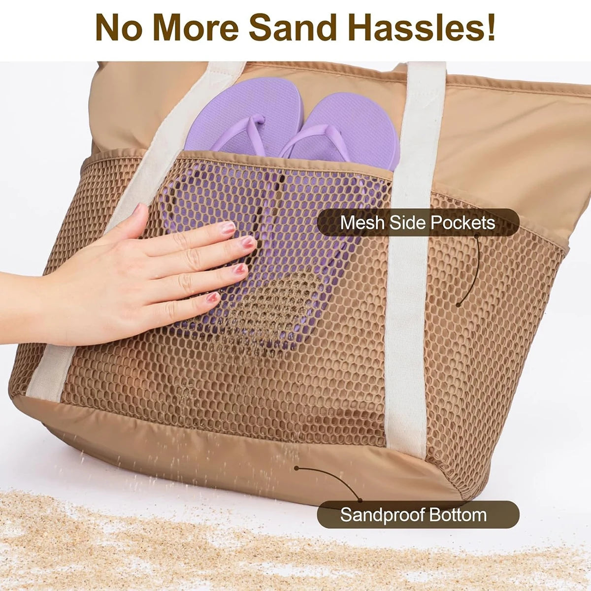 SunMuse™ Sand-Proof Travel Tote