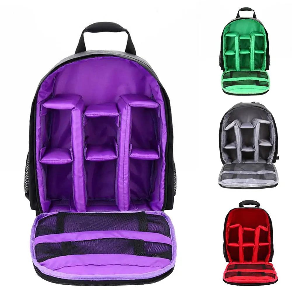 ProShotGuard™ Camera Backpack – Waterproof Outdoor Photography Bag with Shockproof Storage for DSLR & Accessories