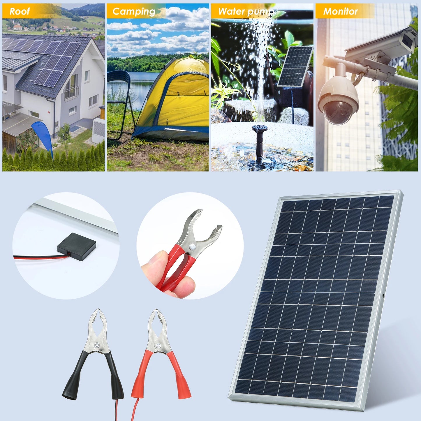 SunVault™ 300W Solar Kit - Solar Panel With Inverter