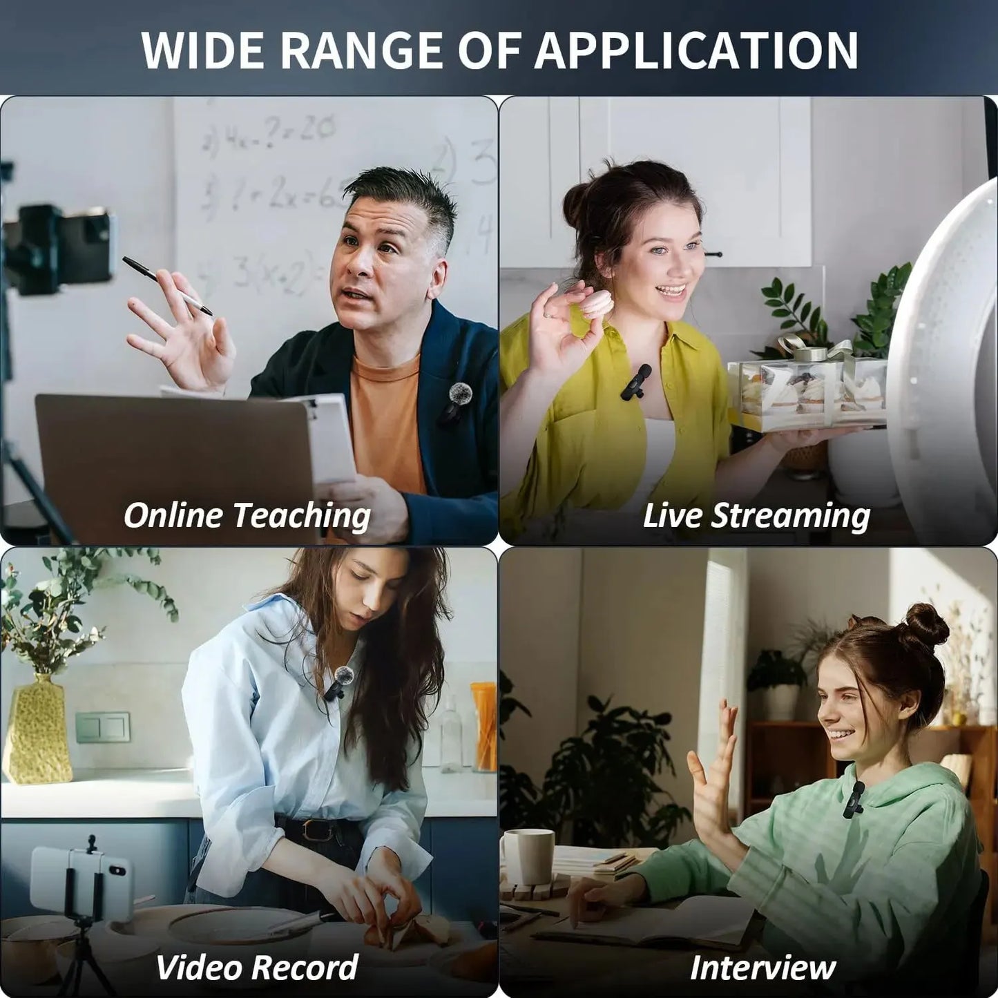 AudioFlex™ Wireless Lavalier Mic