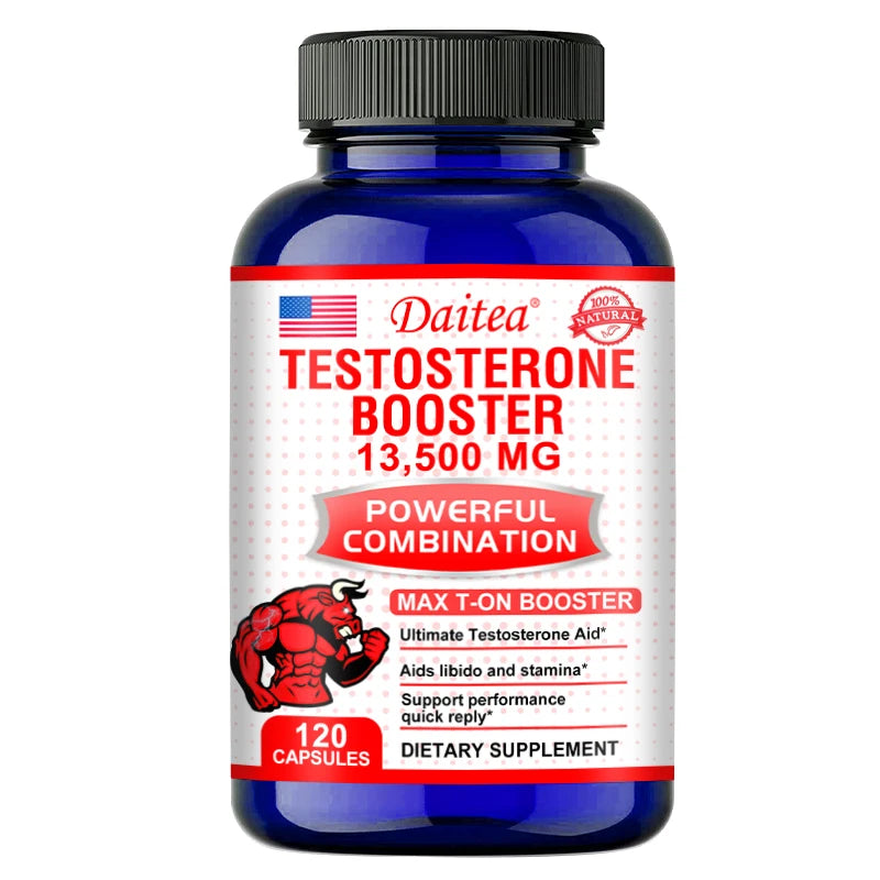 Daitea Testosterone Booster  - Helps Adult Men Improve Vitality, Energy Levels and Athletic Endurance