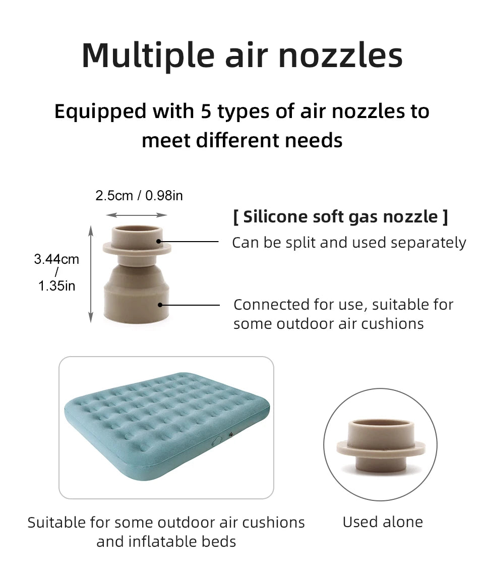 Wireless Air Pump With Light