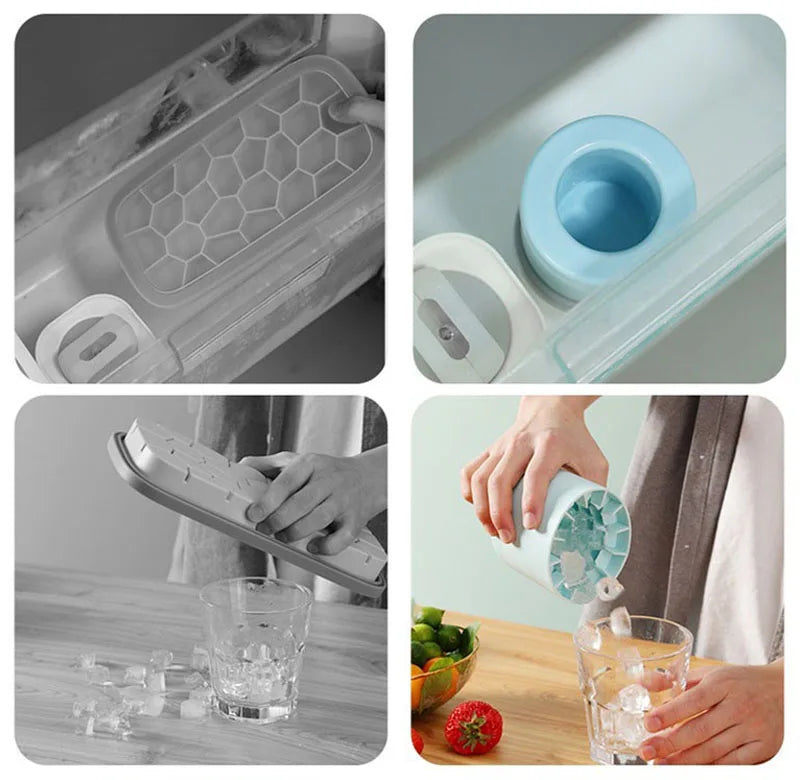 SipSphere™ Silicone Ice Cube Mold Round Ice Bucket