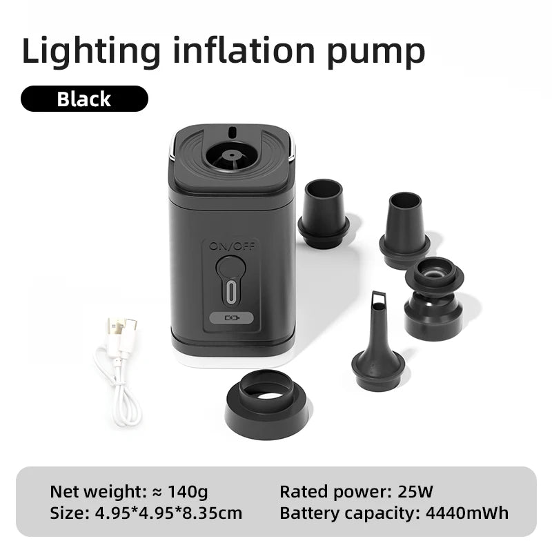 Wireless Air Pump With Light