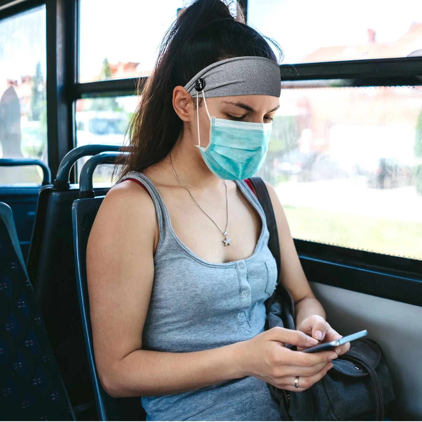 Unisex Sports Headbands – Soft Stretch Sweatbands for Gym, Running, Yoga & Outdoor Workouts