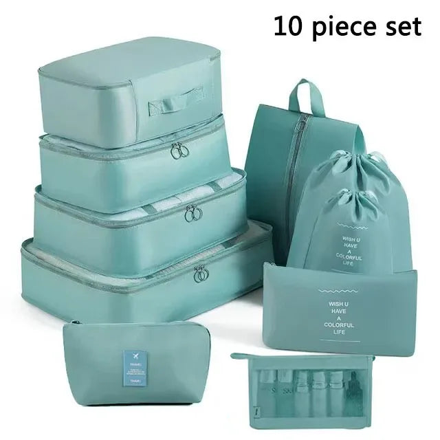 Dorm & Travel Organizer Set – Packing Cubes for Students & Travelers