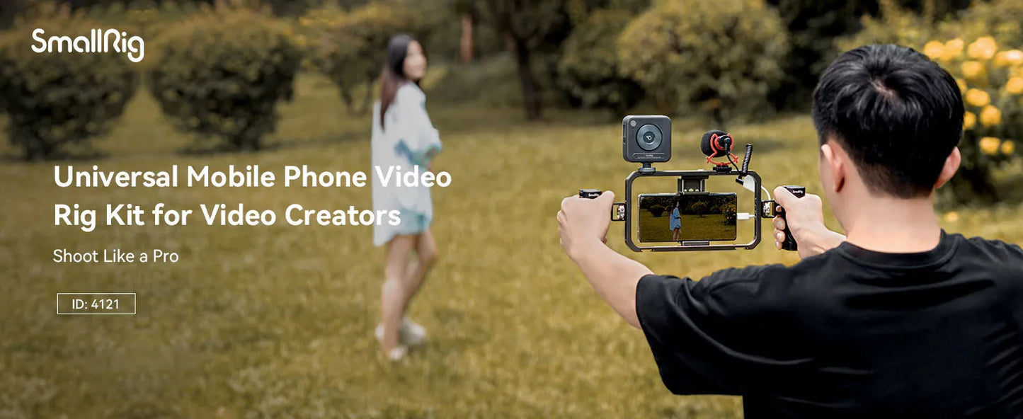 SmallRig Pro 2791B – Universal Smartphone Video Cage for iPhone 16 Pro Max & Mobile Filmmaking