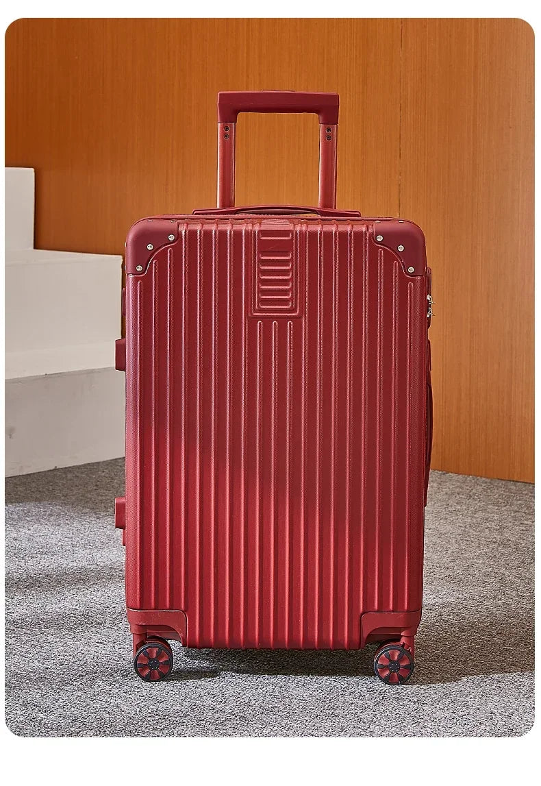 JetCrate™ Aluminum Travel Luggage - 20/22/24/26/28 Inch Trolley Luggage