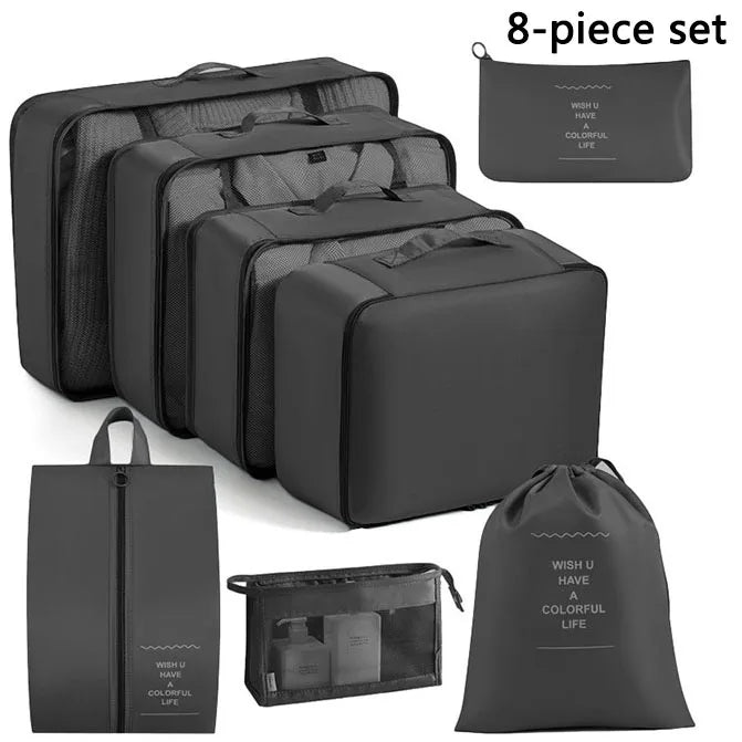 Dorm & Travel Organizer Set – Packing Cubes for Students & Travelers
