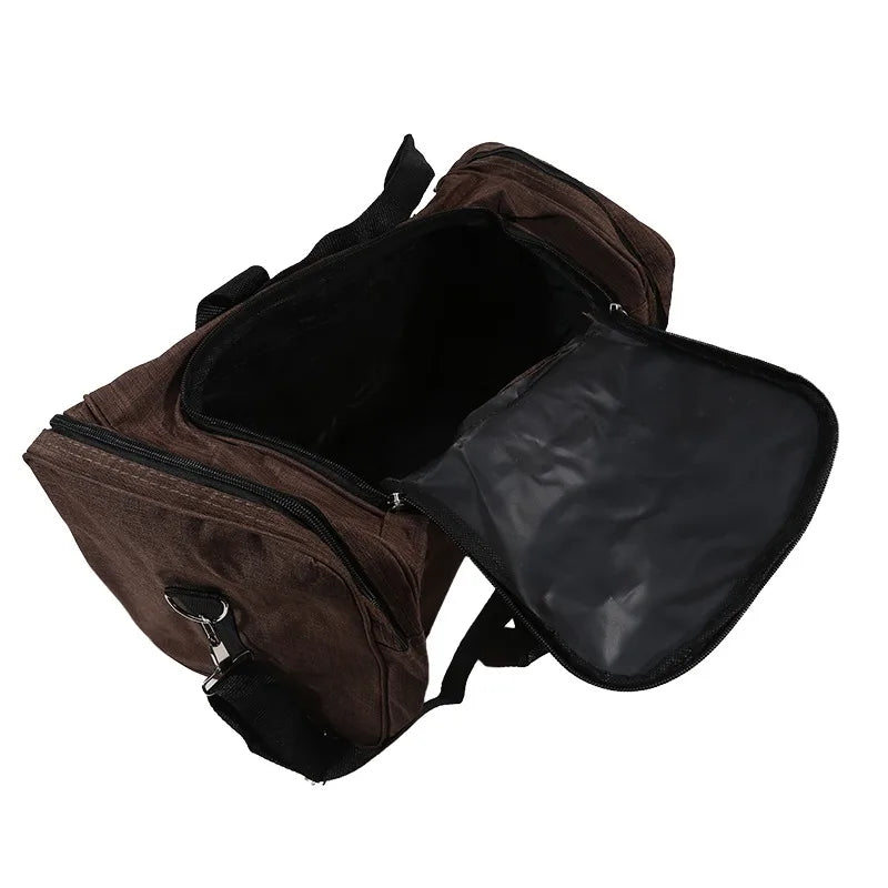 UrbanVault™ Travel Duffle – Waterproof Oxford Weekender Bag with Large Capacity & Smart Storage