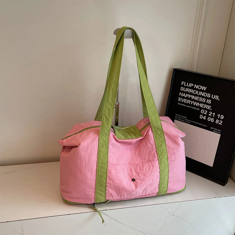 GlowHaul™ Travel Tote – Your Foldable + Fashionable Getaway Sidekick