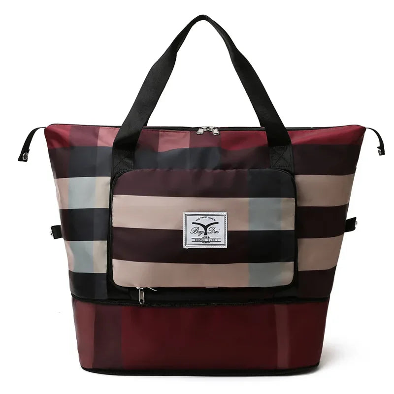 FlexLuxe™ Expandable Travel Tote Bag