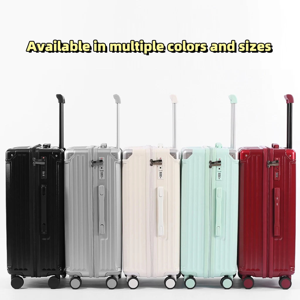 SUSHIMU™ AeroEdge Luggage Carry-On Travel Suitcase Men - 20", 24", 26"