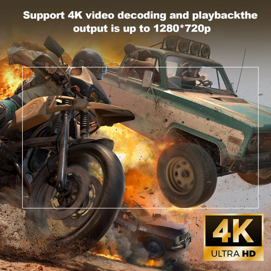 P30 Portable Home Cinema Projector – 4K Support, Android 11, WiFi 6