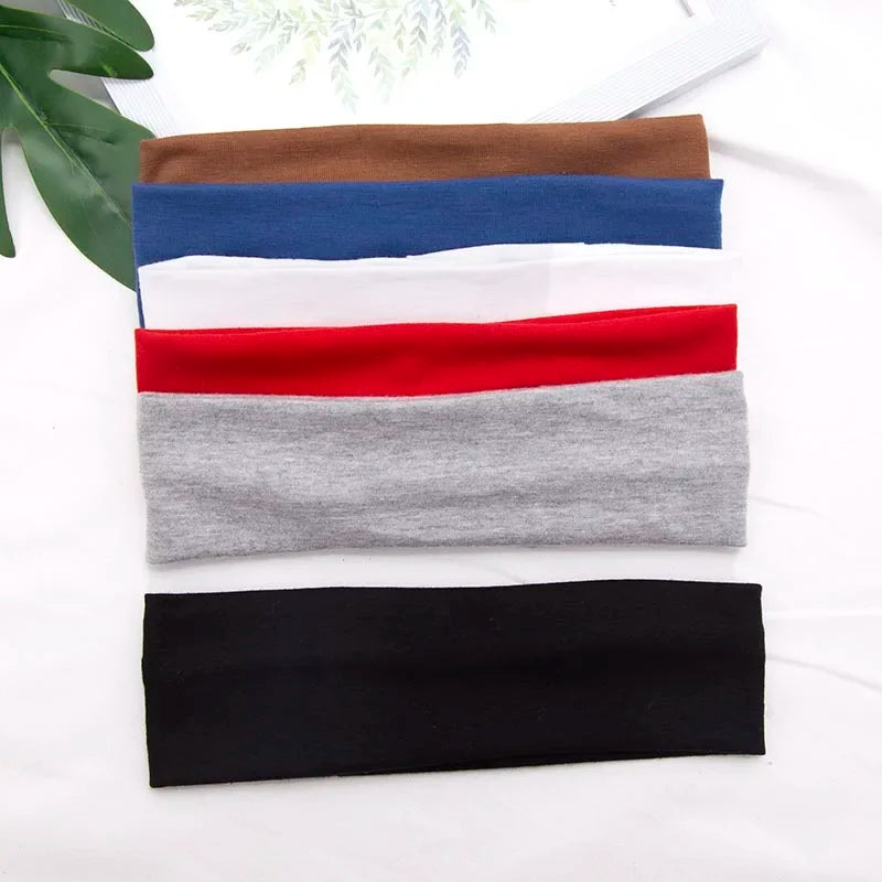 12-Pack Fashion Sports Headbands for Women – Stretchy, Non-Slip Elastic Hair Bands for Yoga, Running, Fitness & Makeup