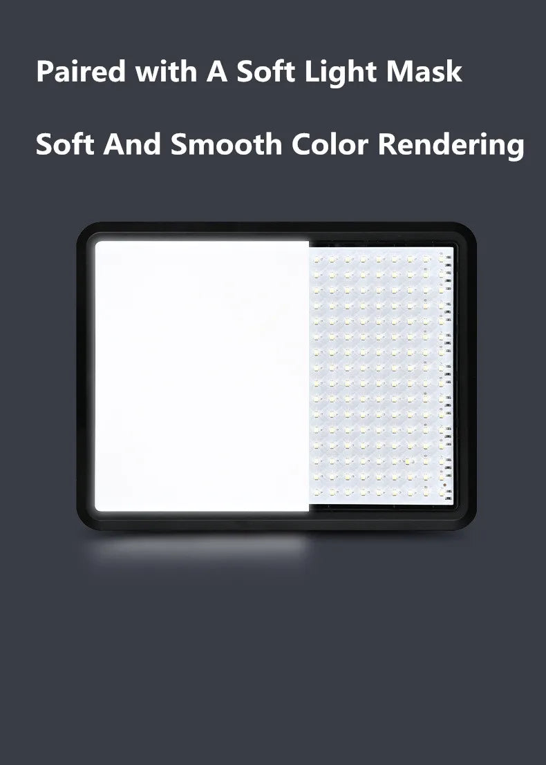 GlowFrame LED Light Panel Kit – 8"/12" Dimmable Video Light with Tripod for YouTube, Live Streaming & Studio Shoots