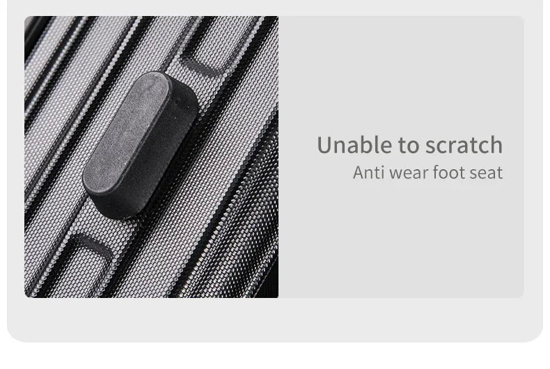 JetCrate™ Aluminum Travel Luggage - 20/22/24/26/28 Inch Trolley Luggage