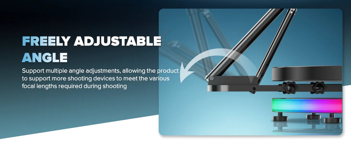 SpinStar™ 360 Photo Booth – APP & Remote Controlled Video Booth with RGB Ring Light for Events, Parties & Content Creation