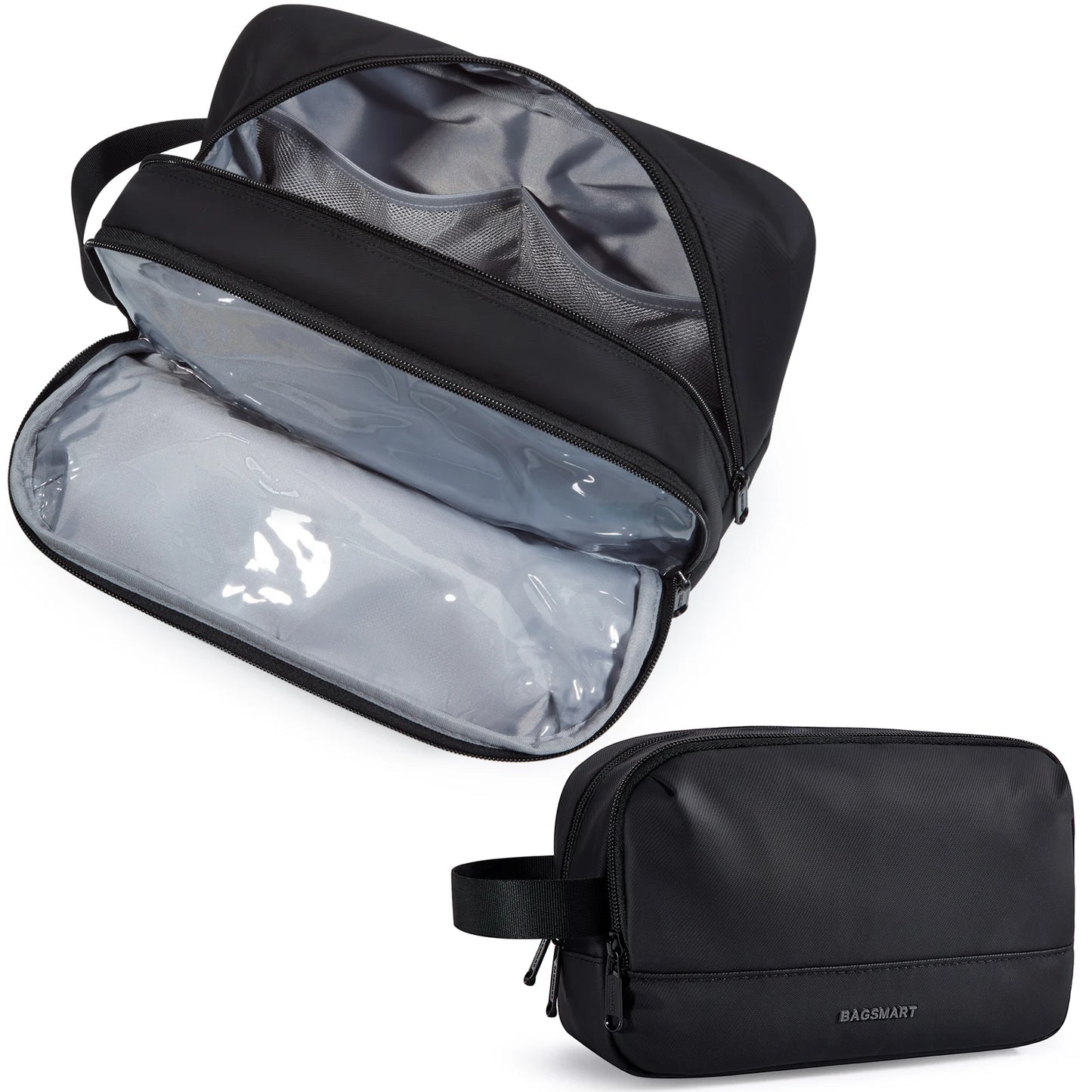 BAGSMART™ MetroDopp – Waterproof Travel Toiletry Organizer for Men