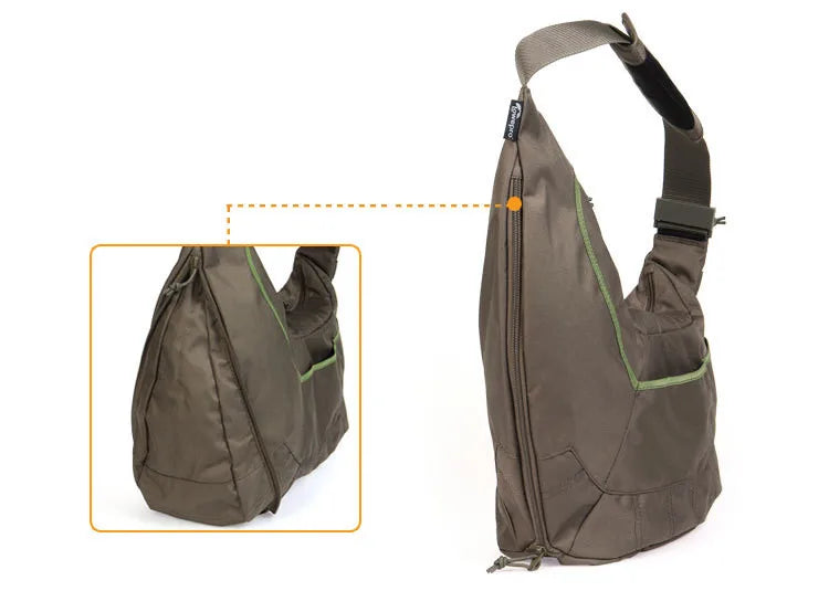 Lowepro Passport Sling III – Compact DSLR Camera Sling Bag for On-the-Go Creators