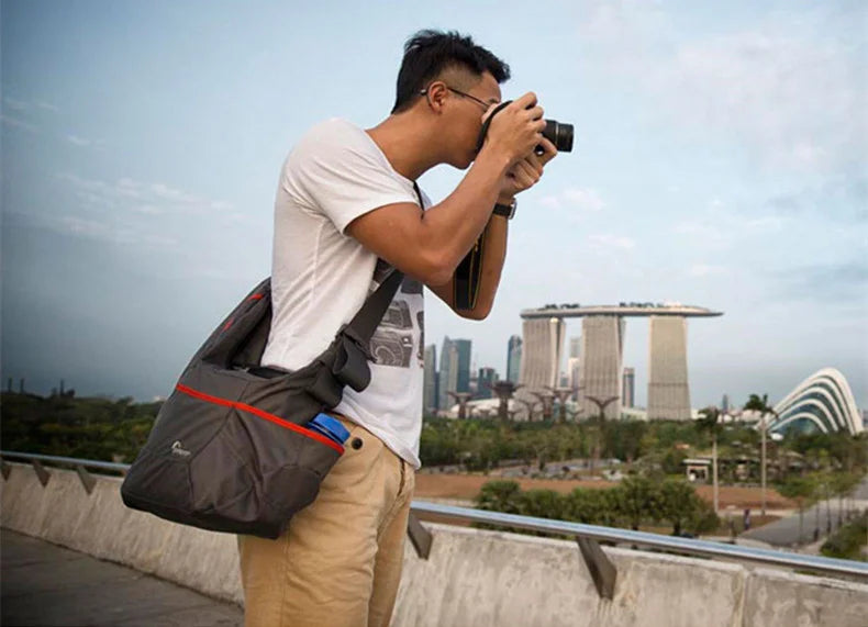 Lowepro Passport Sling III – Compact DSLR Camera Sling Bag for On-the-Go Creators