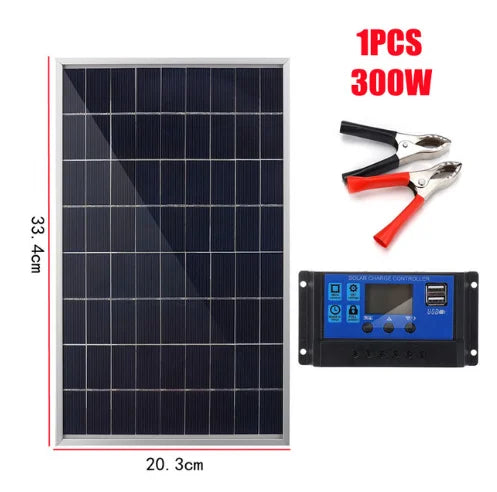 SunVault™ 300W Solar Kit - Solar Panel With Inverter