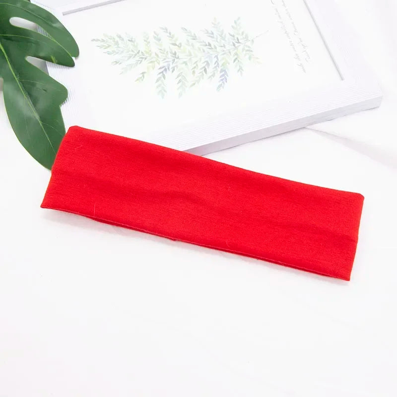 12-Pack Fashion Sports Headbands for Women – Stretchy, Non-Slip Elastic Hair Bands for Yoga, Running, Fitness & Makeup